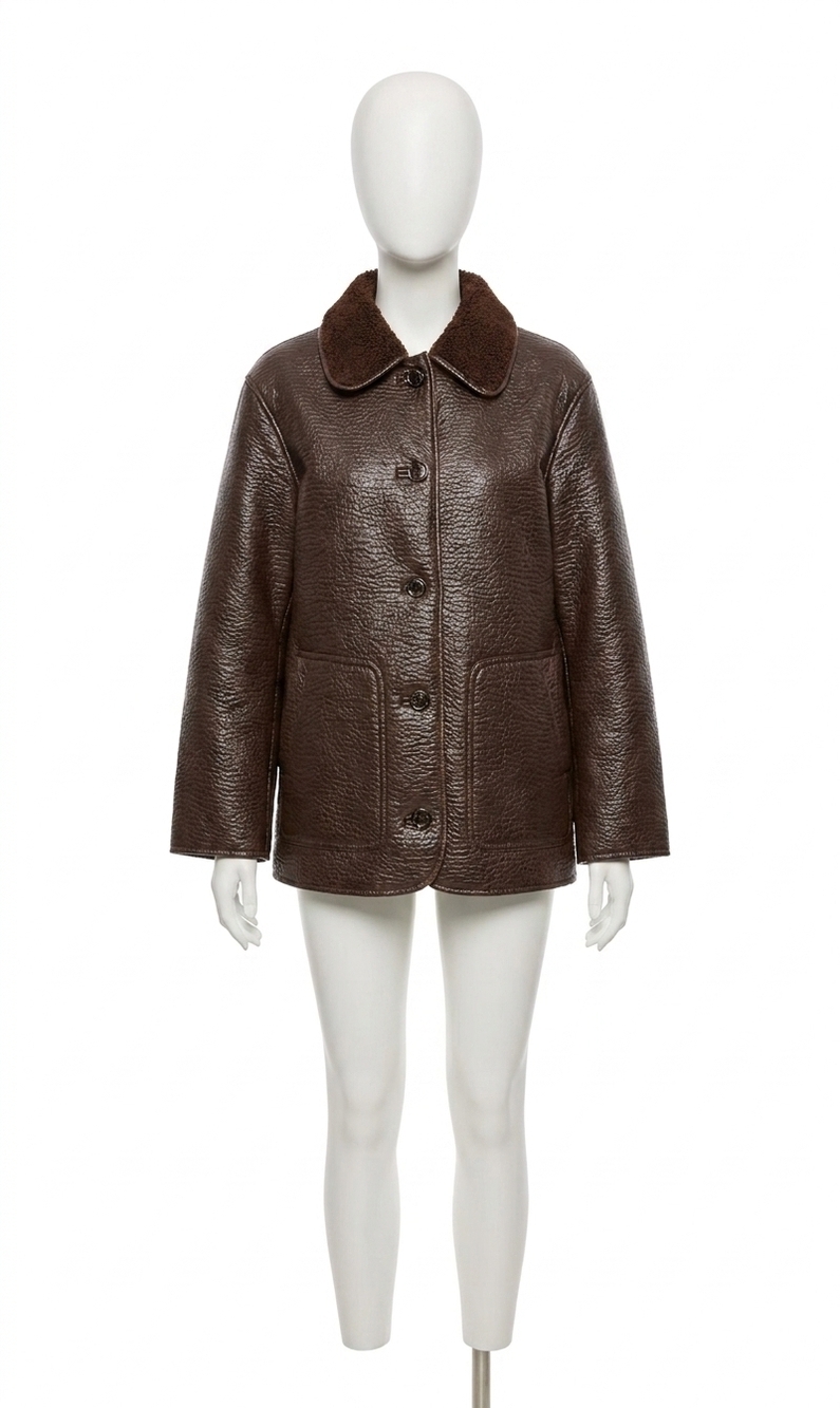 NEW RAILS luis jacket in walnut
